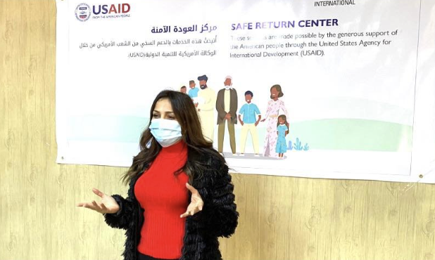 safe Return Center in Bashiqa hold a legal awareness session